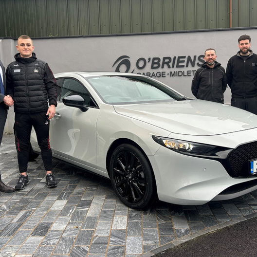 Midleton & Cork Hurler Tommy O’Connell Announced as Brand Ambassador for O’Briens Garage Midleton