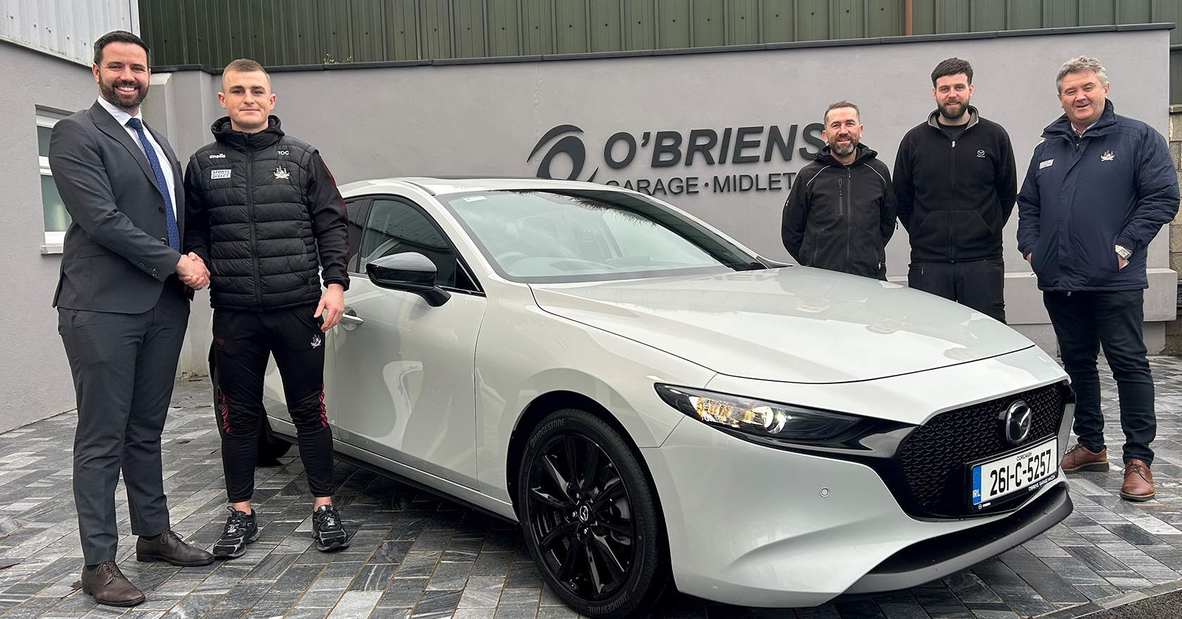 Midleton & Cork Hurler Tommy O’Connell Announced as Brand Ambassador for O’Briens Garage Midleton